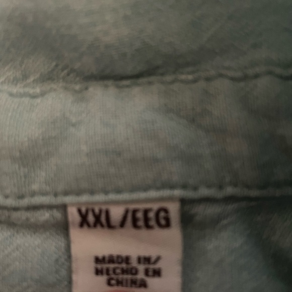 Weatherproof Vintage XXL Collared Shirt with Tie 55% Linen - Picture 6 of 8